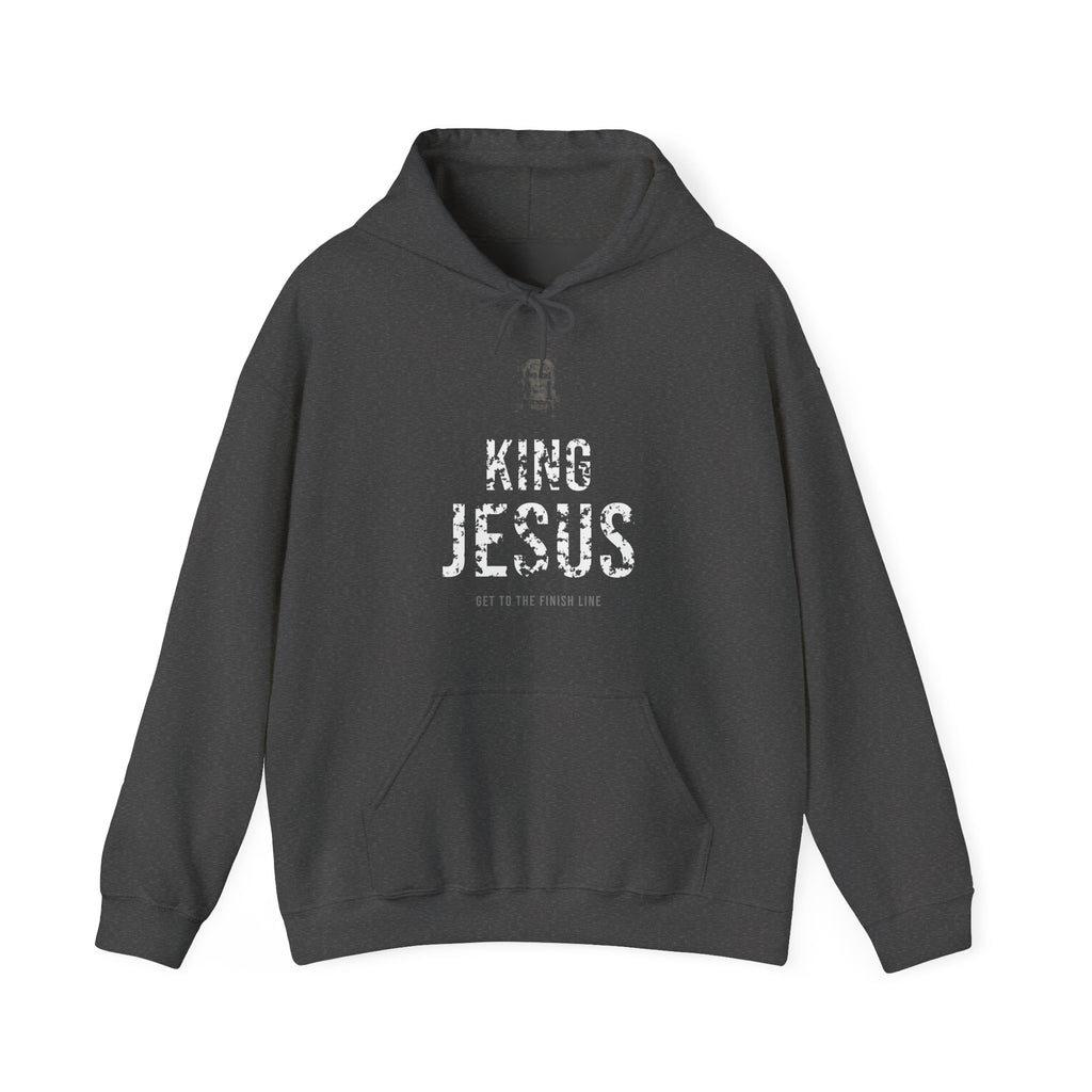 King Jesus Hoodie — White