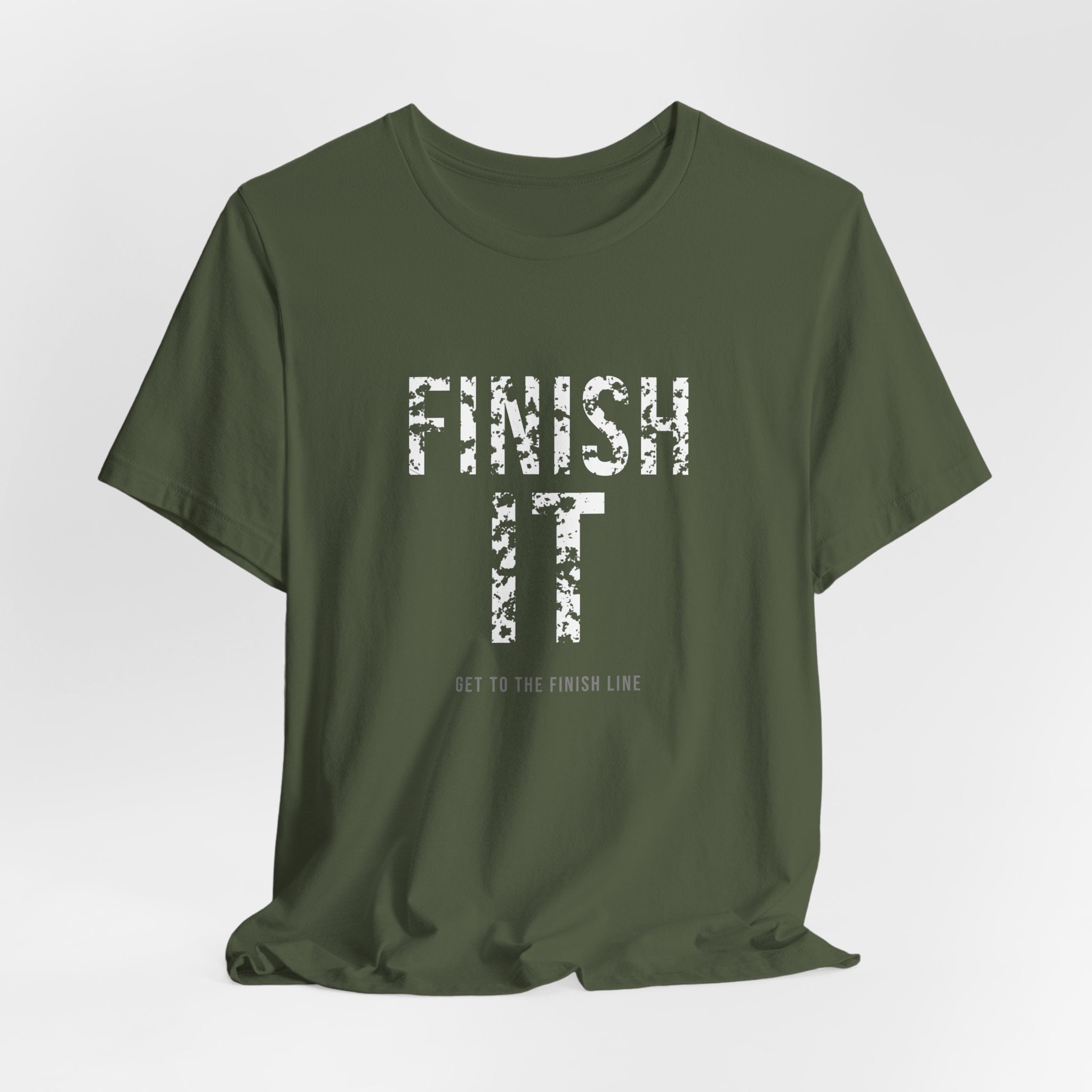 Finish It Tee — White