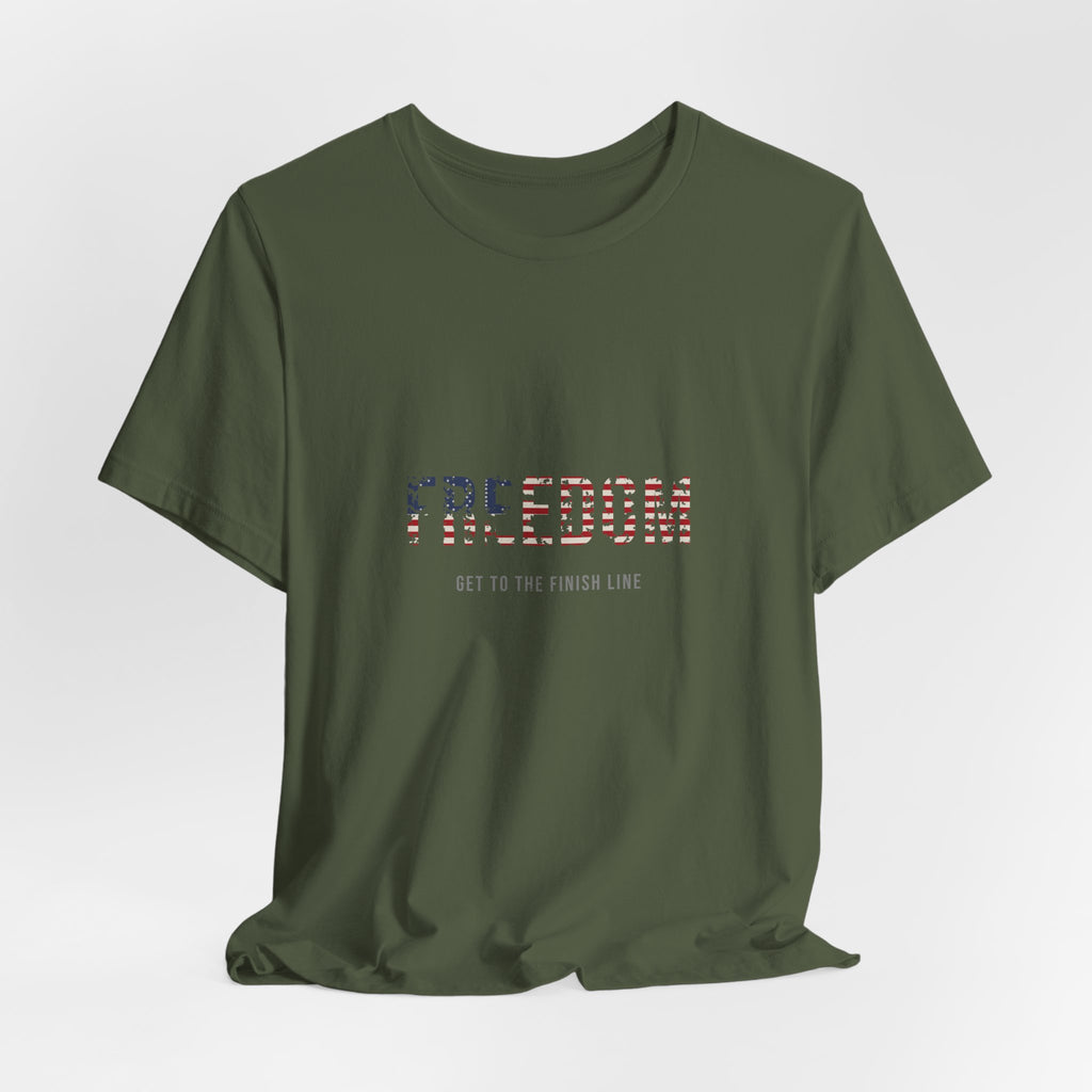 Freedom Tee — Flag Fill