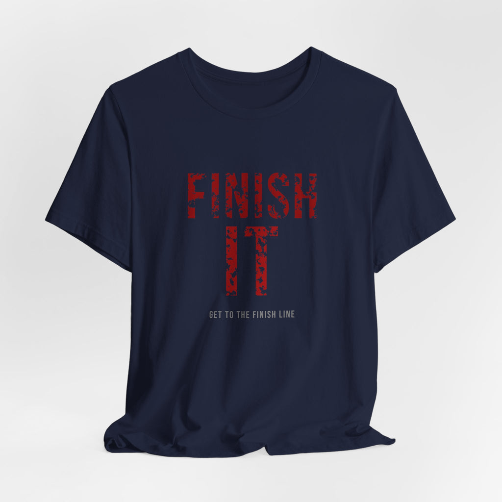 Finish It Tee — Blood Red