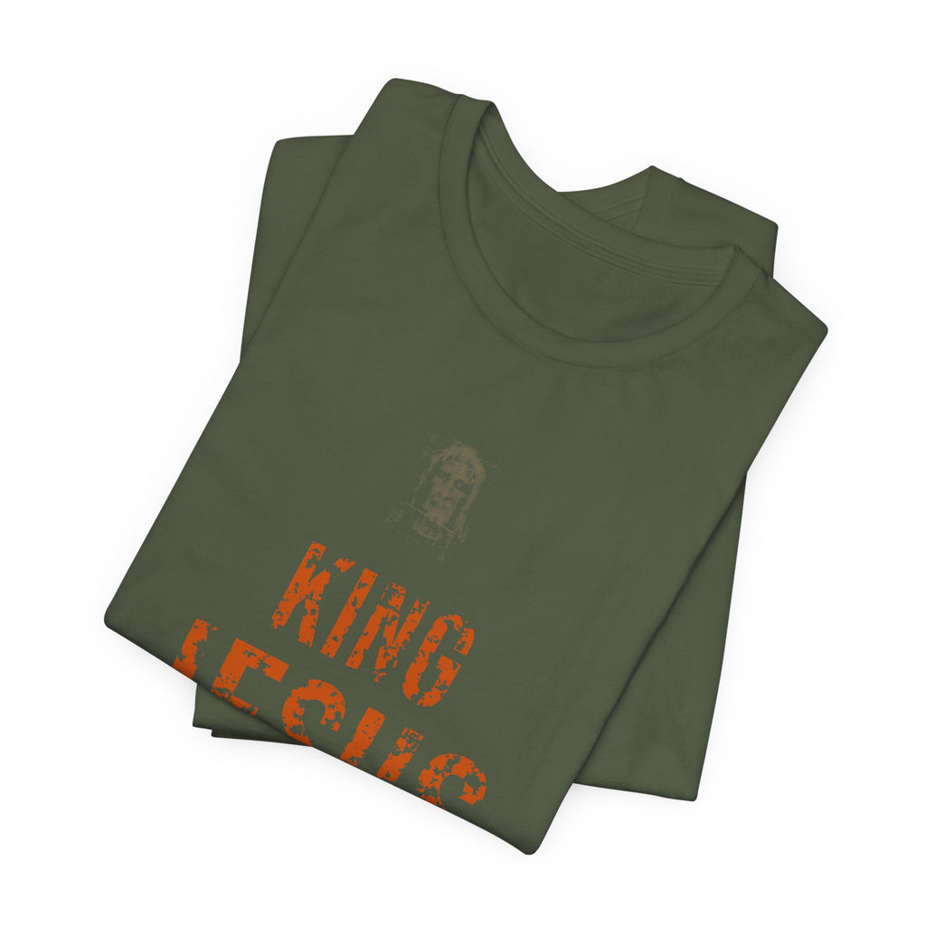 King Jesus Tee — Burnt Orange