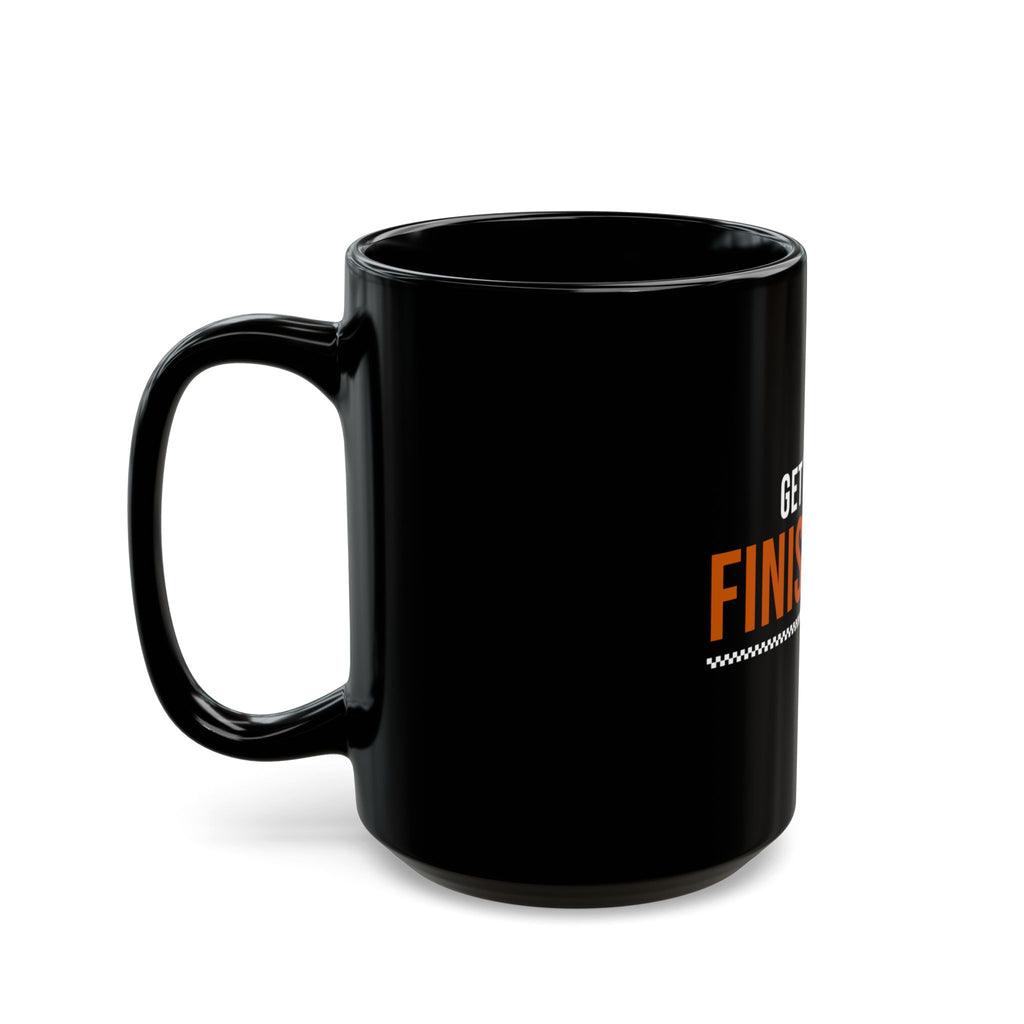 Get to the Finish Line — Motivational Coffee Mug