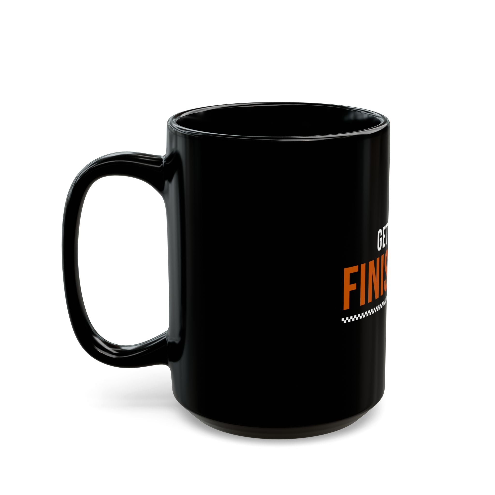 Get to the Finish Line — Motivational Coffee Mug
