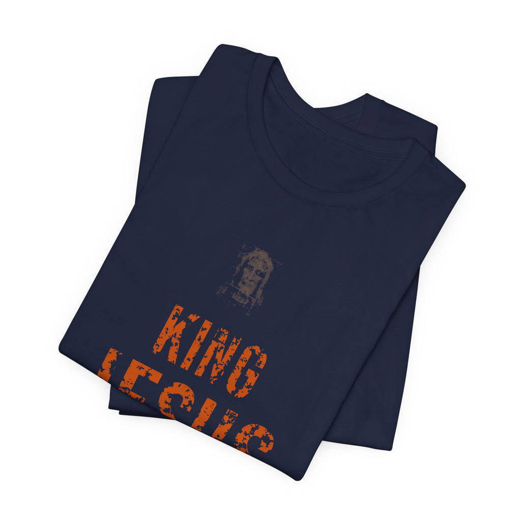 King Jesus Tee — Burnt Orange