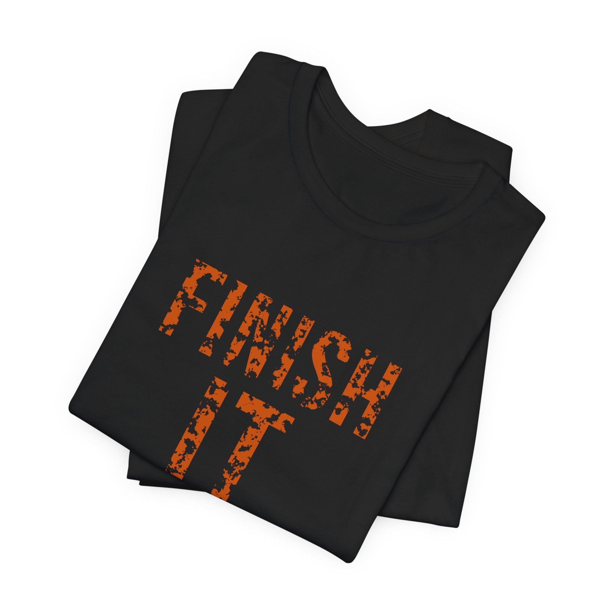 Finish It Tee — Burnt Orange