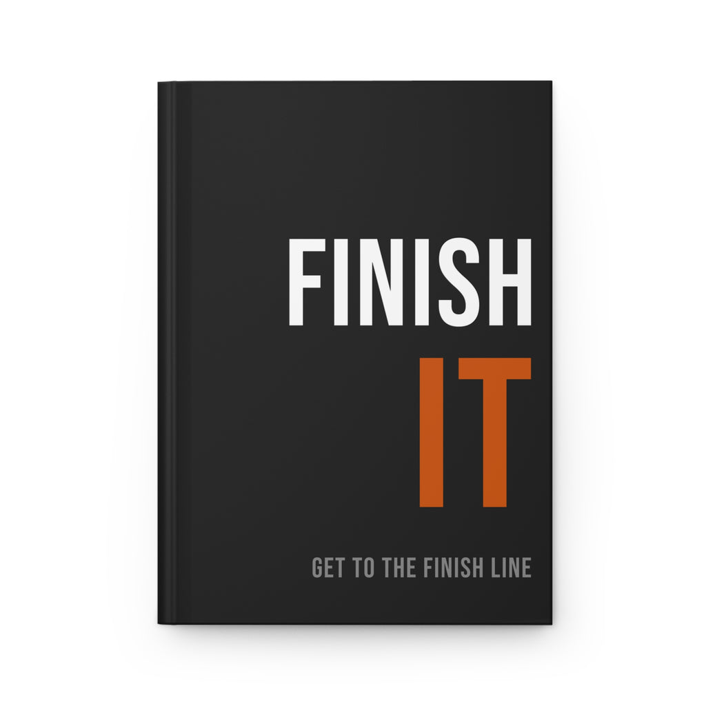 Finish It Journal — White/Orange
