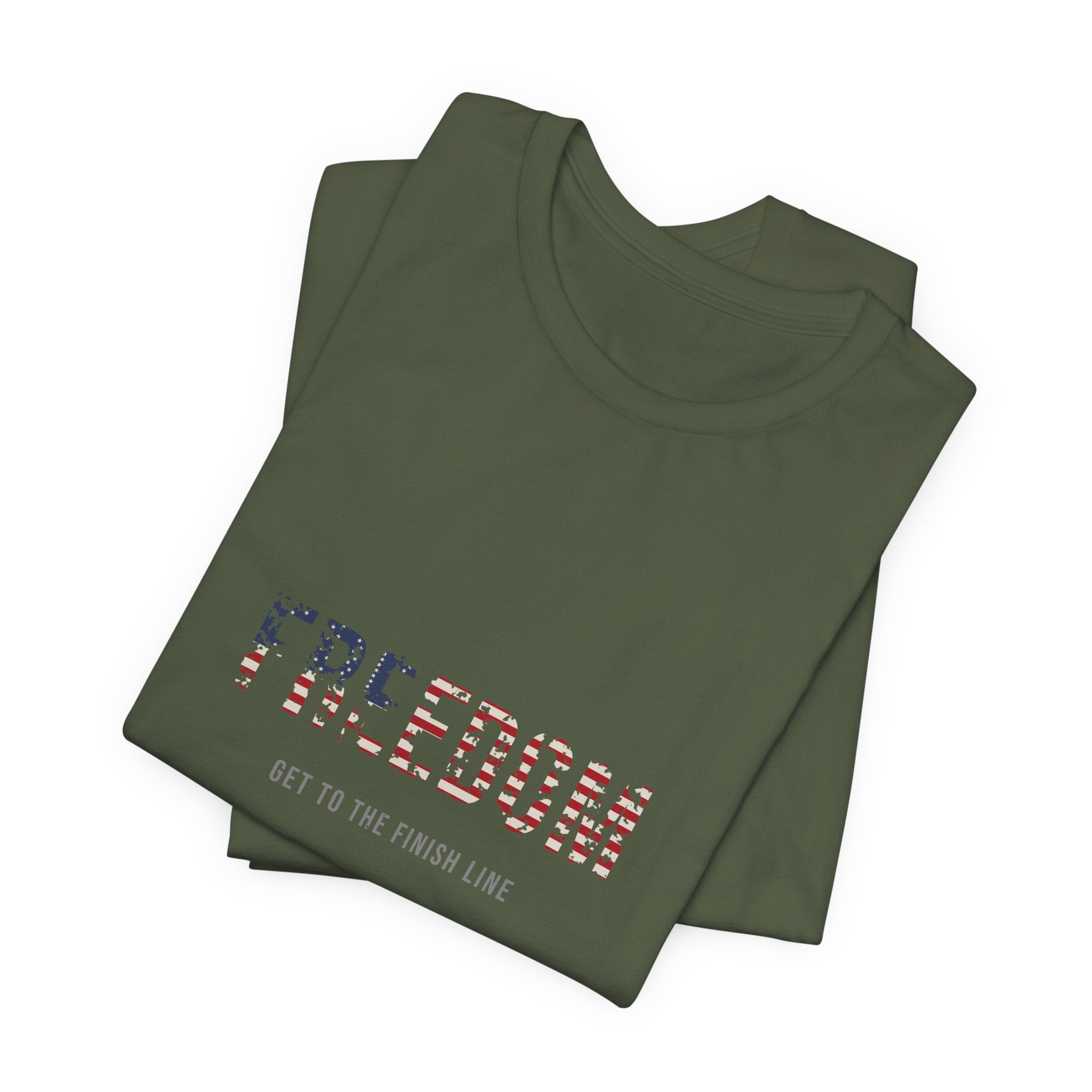 Freedom Tee — Flag Fill