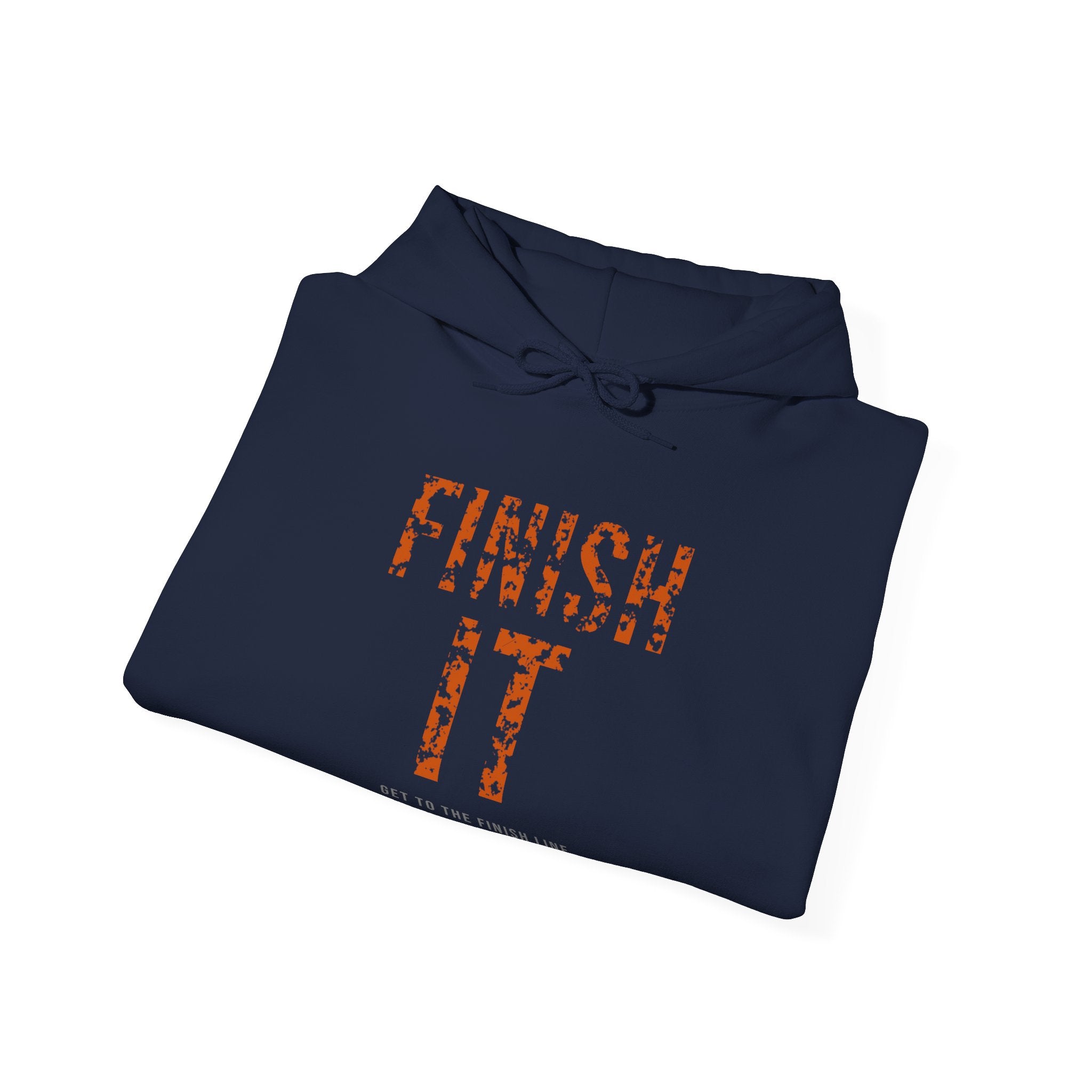 Finish It Hoodie — Burnt Orange