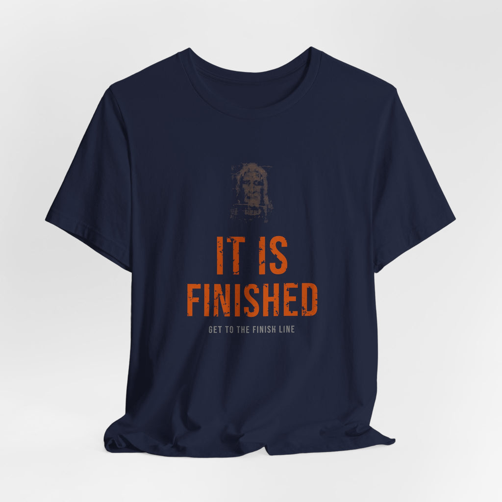 It Is Finished Tee — Burnt Orange