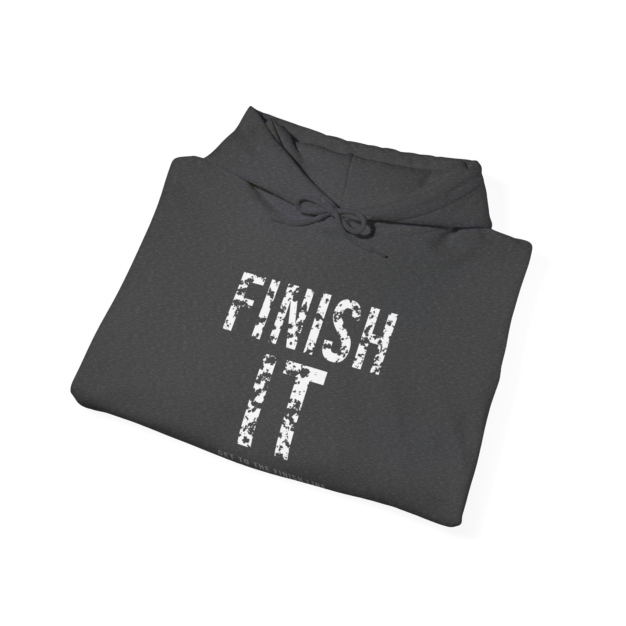 Finish It Hoodie — White