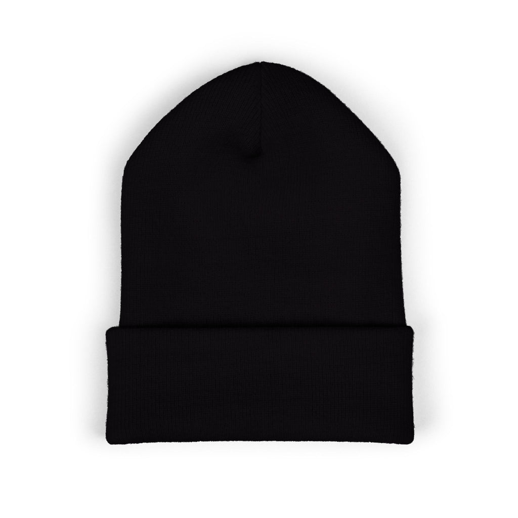 Finish Line Beanie — Embroidered Cuff