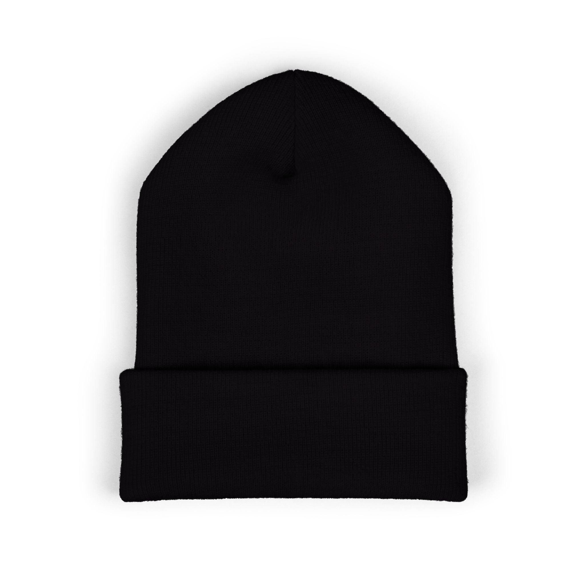 Finish Line Beanie — Embroidered Cuff