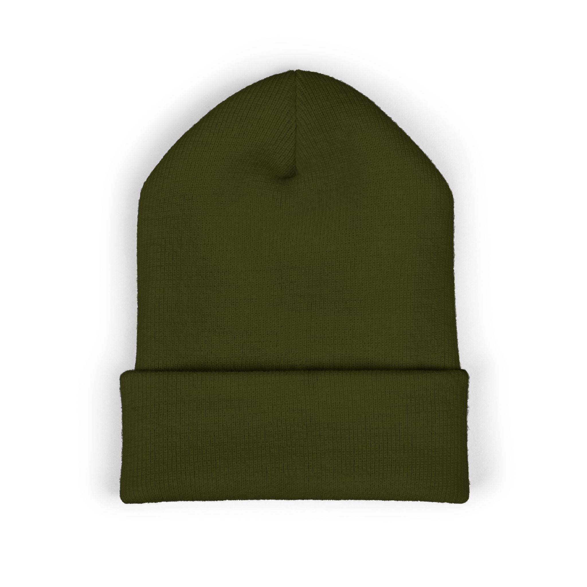 Finish Line Beanie — Embroidered Cuff