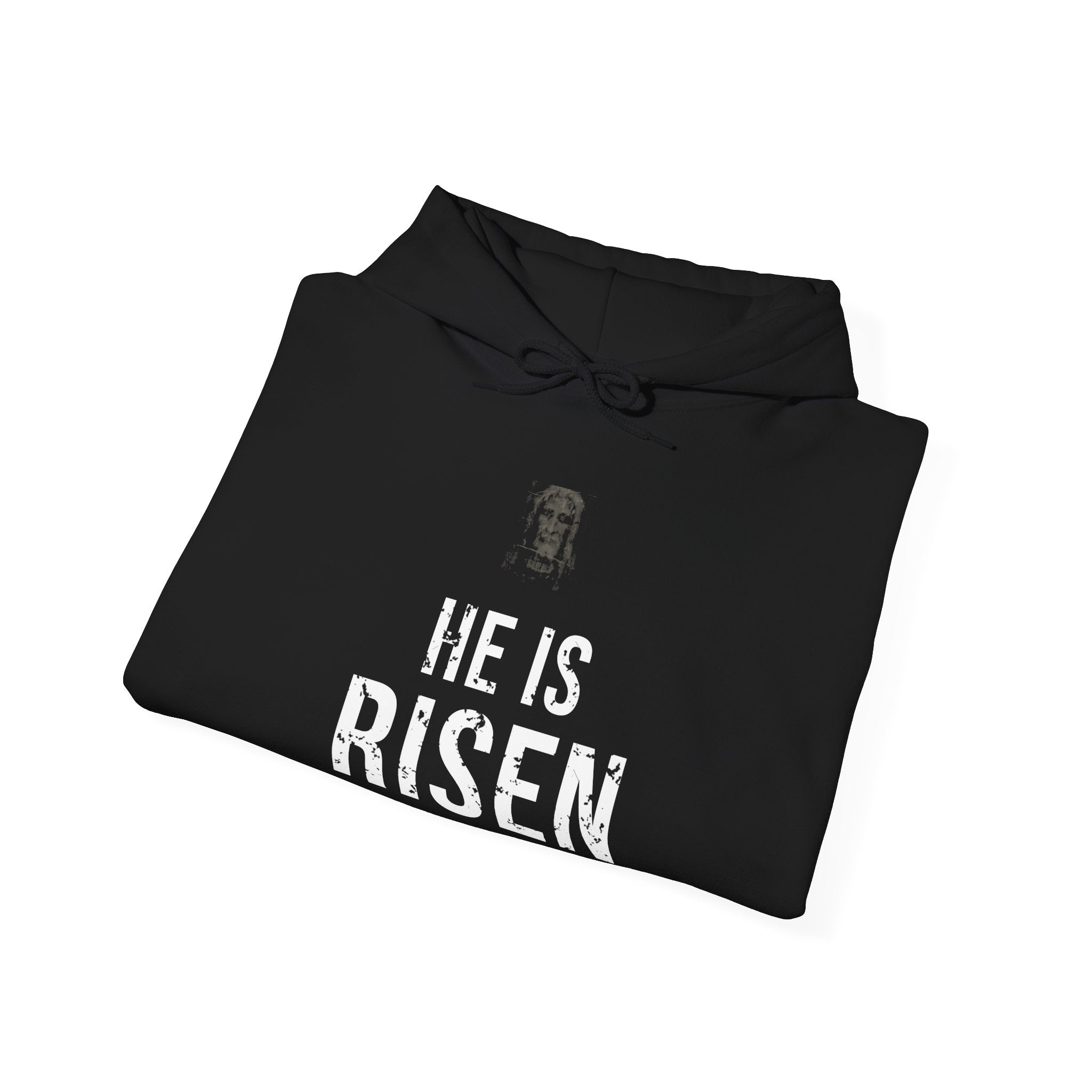 He Is Risen Hoodie — White