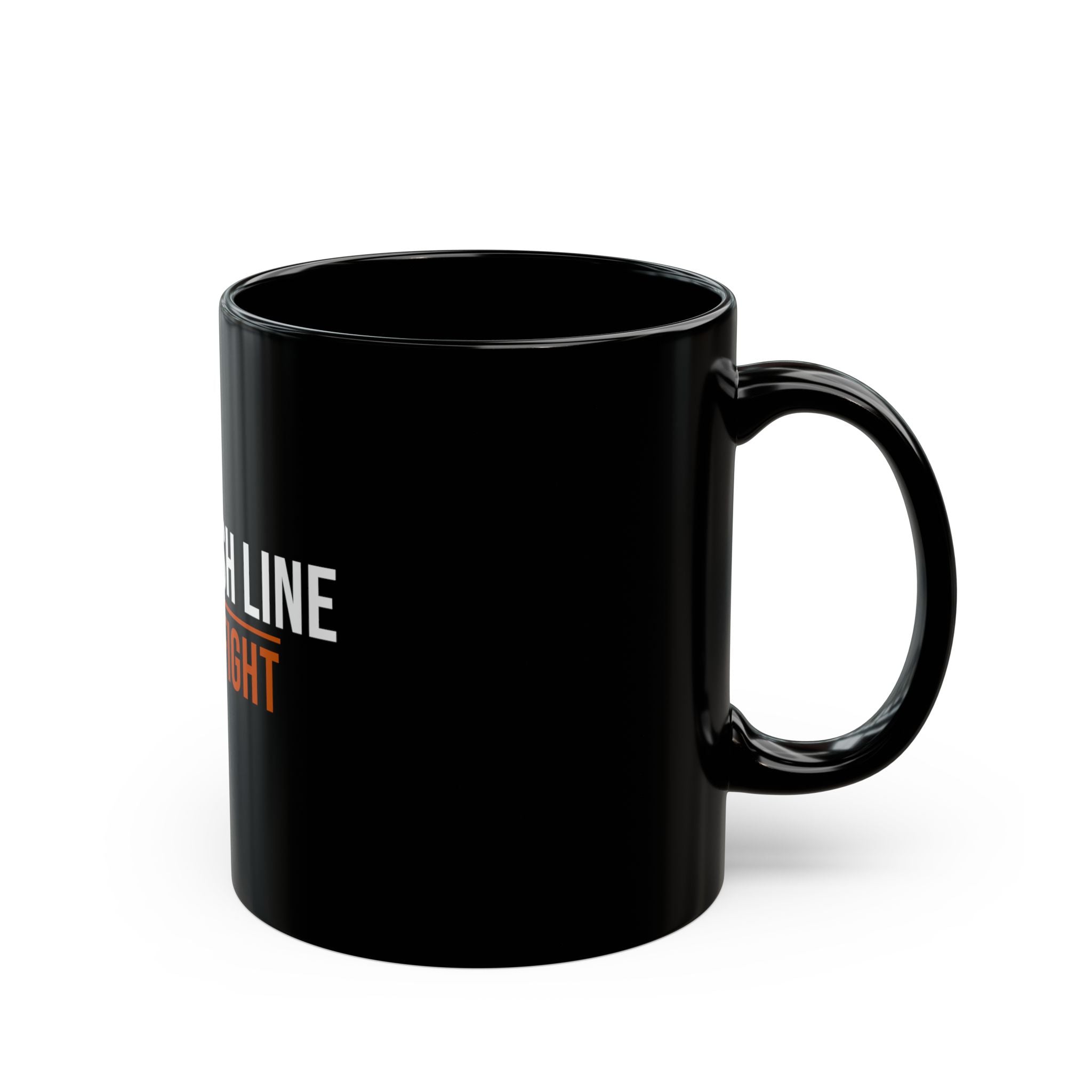 The Finish Line Is the Fight — Motivational Coffee Mug