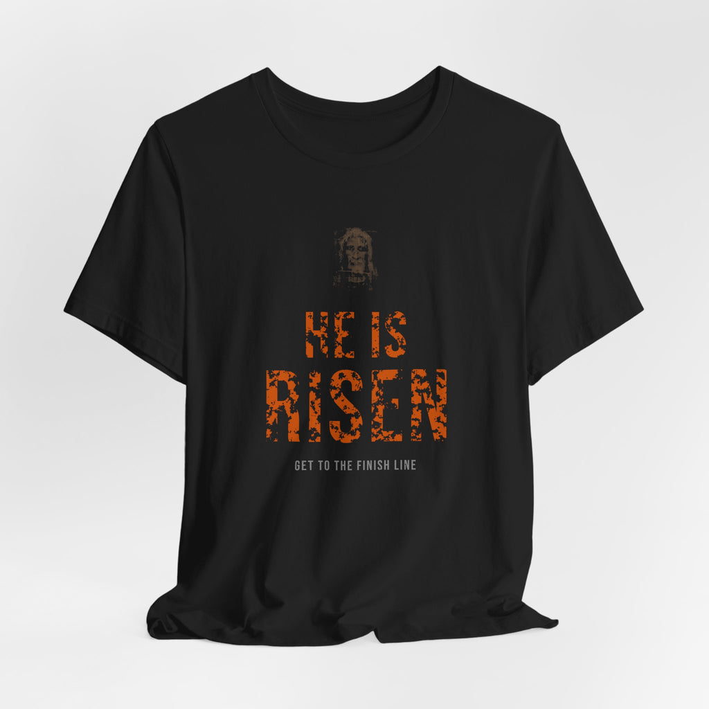 He Is Risen Tee — Burnt Orange