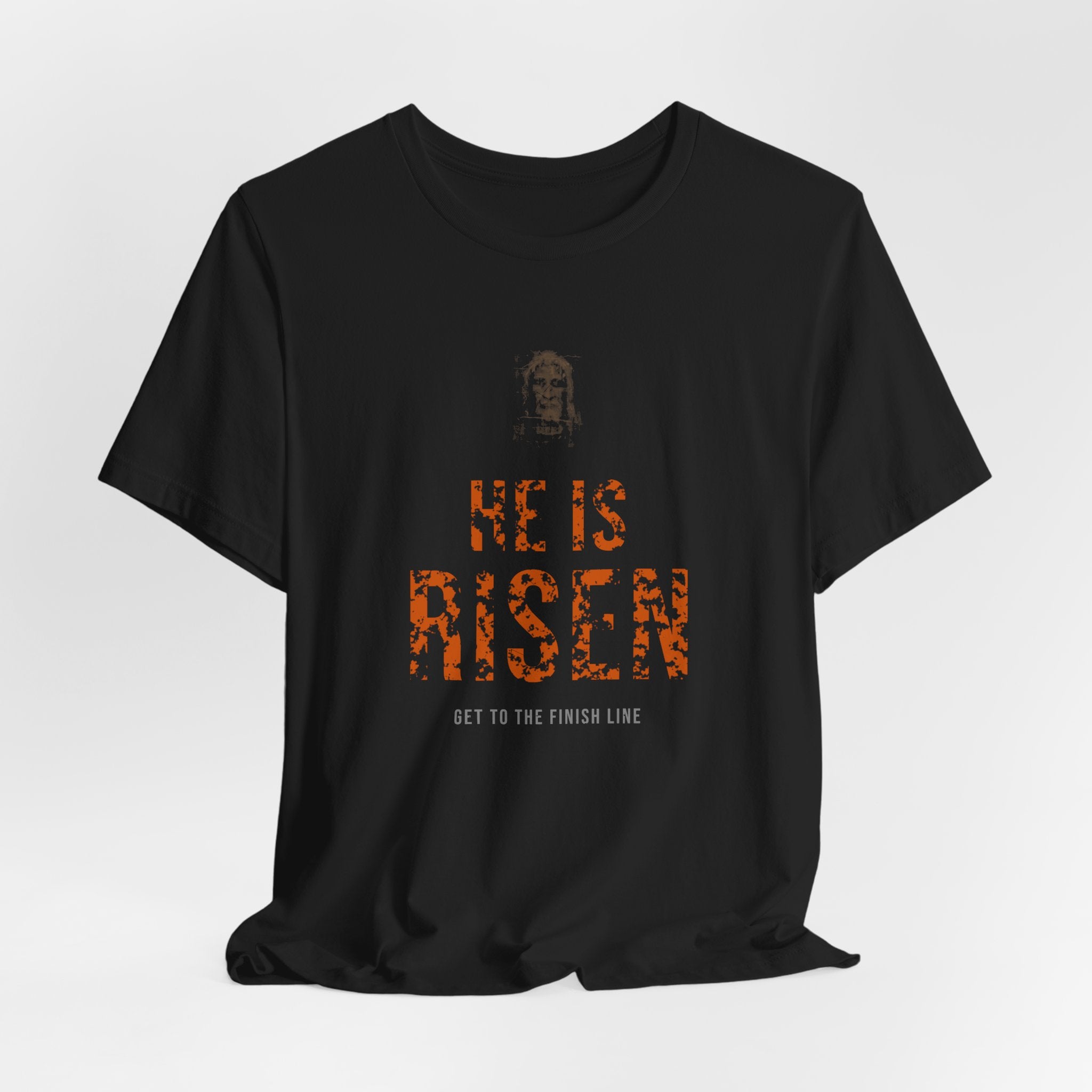 He Is Risen Tee — Burnt Orange