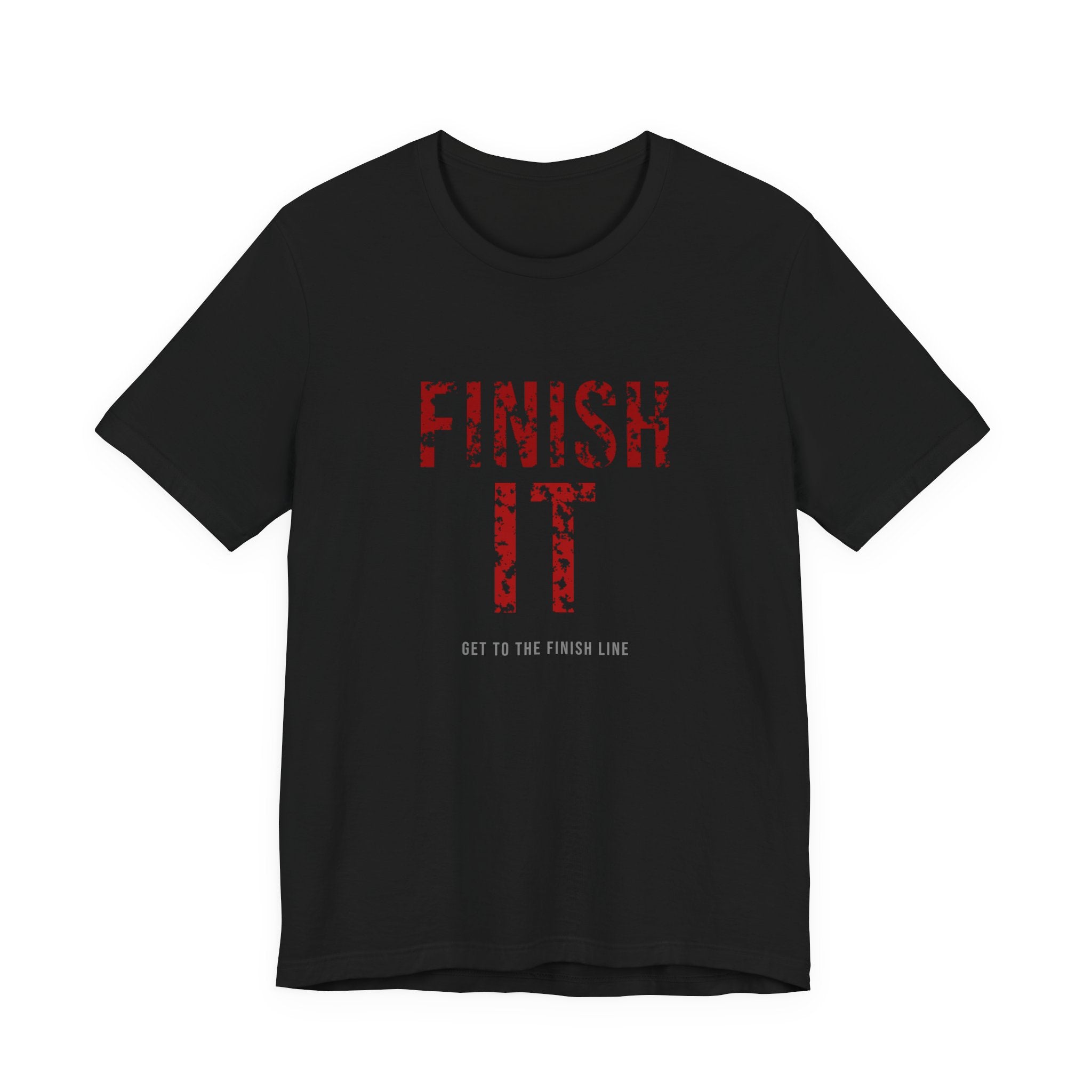 Finish It Tee — Blood Red