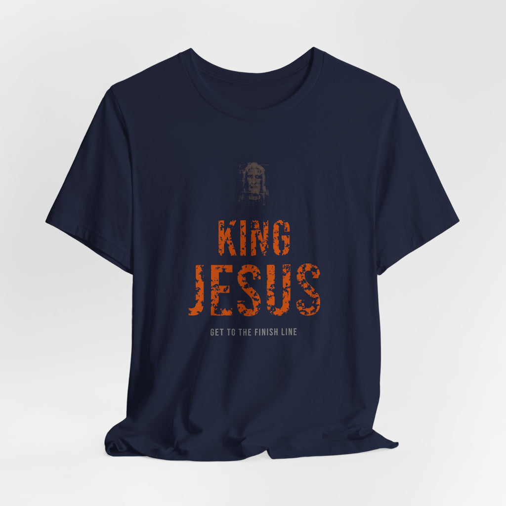 King Jesus Tee — Burnt Orange
