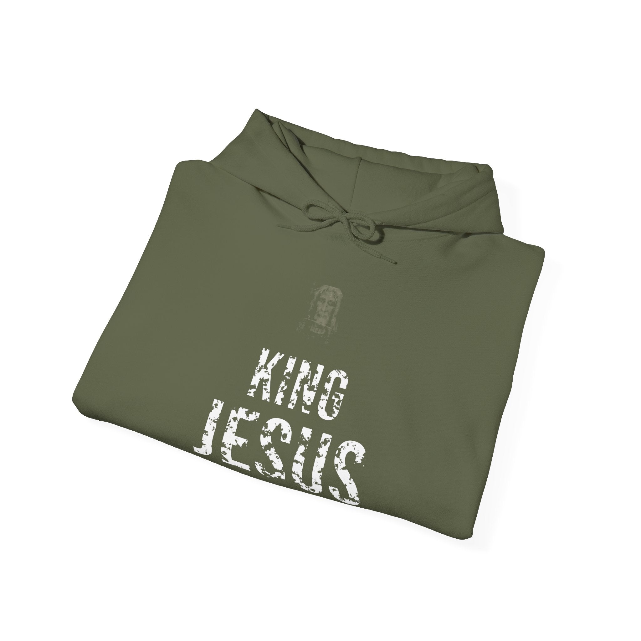 King Jesus Hoodie — White
