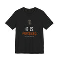 It Is Finished Tee — White/Orange
