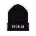 Finish Line Beanie — Embroidered Cuff