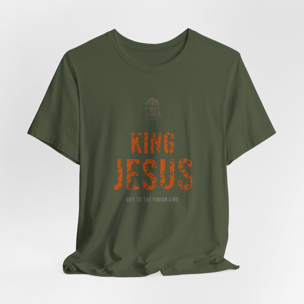 King Jesus Tee — Burnt Orange