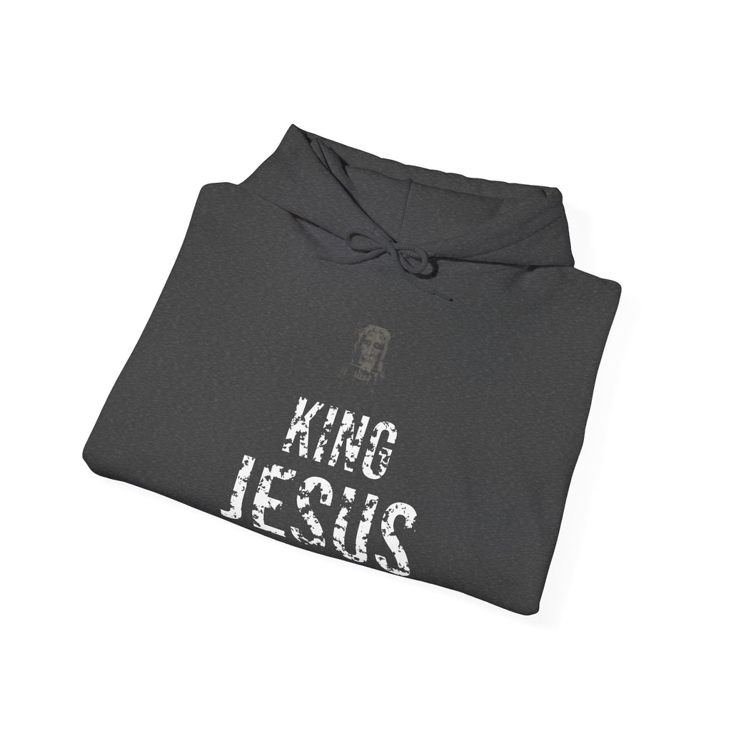 King Jesus Hoodie — White