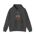 It Is Finished Hoodie — White/Orange