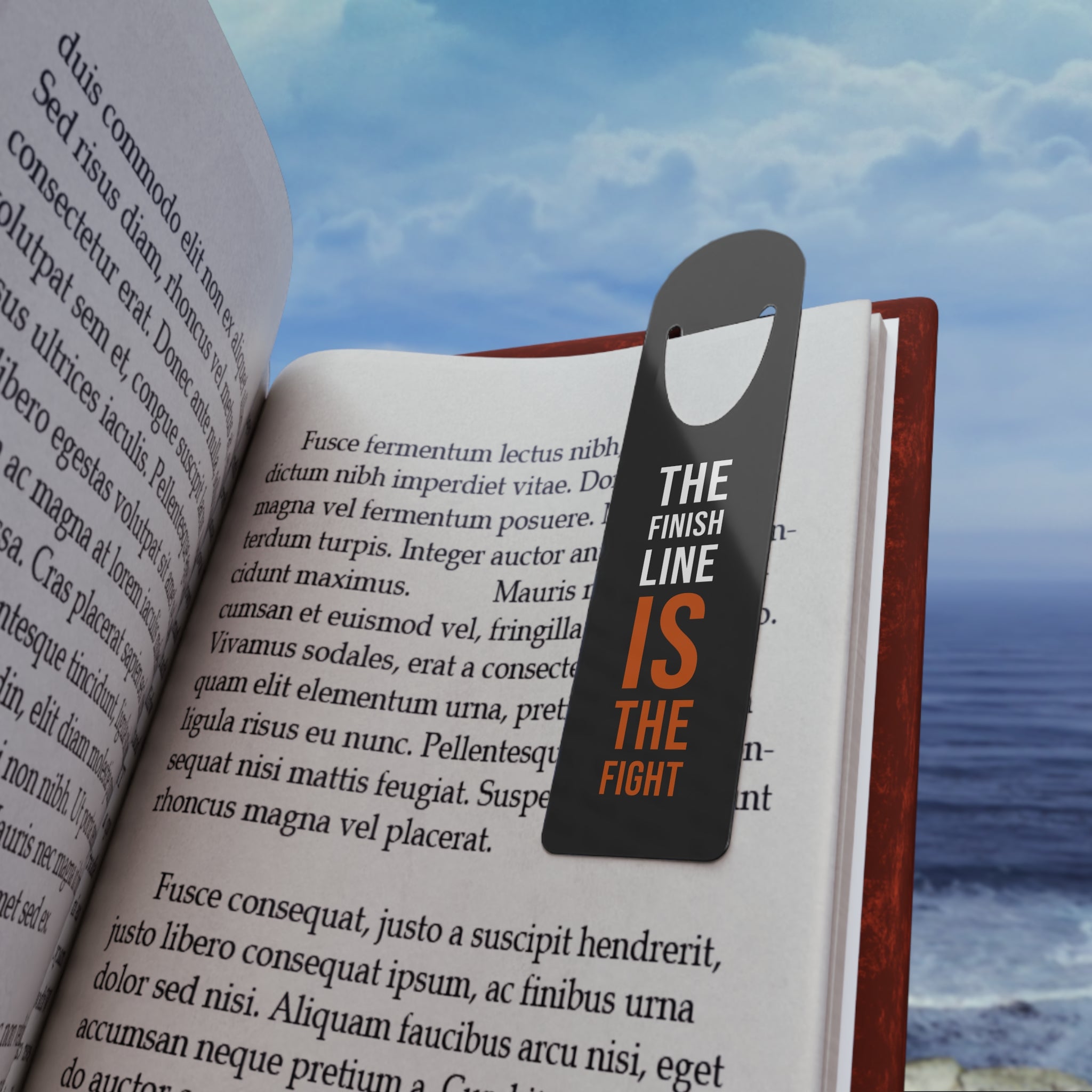 The Finish Line Is the Fight — Bookmark