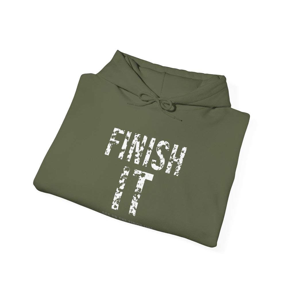 Finish It Hoodie — White