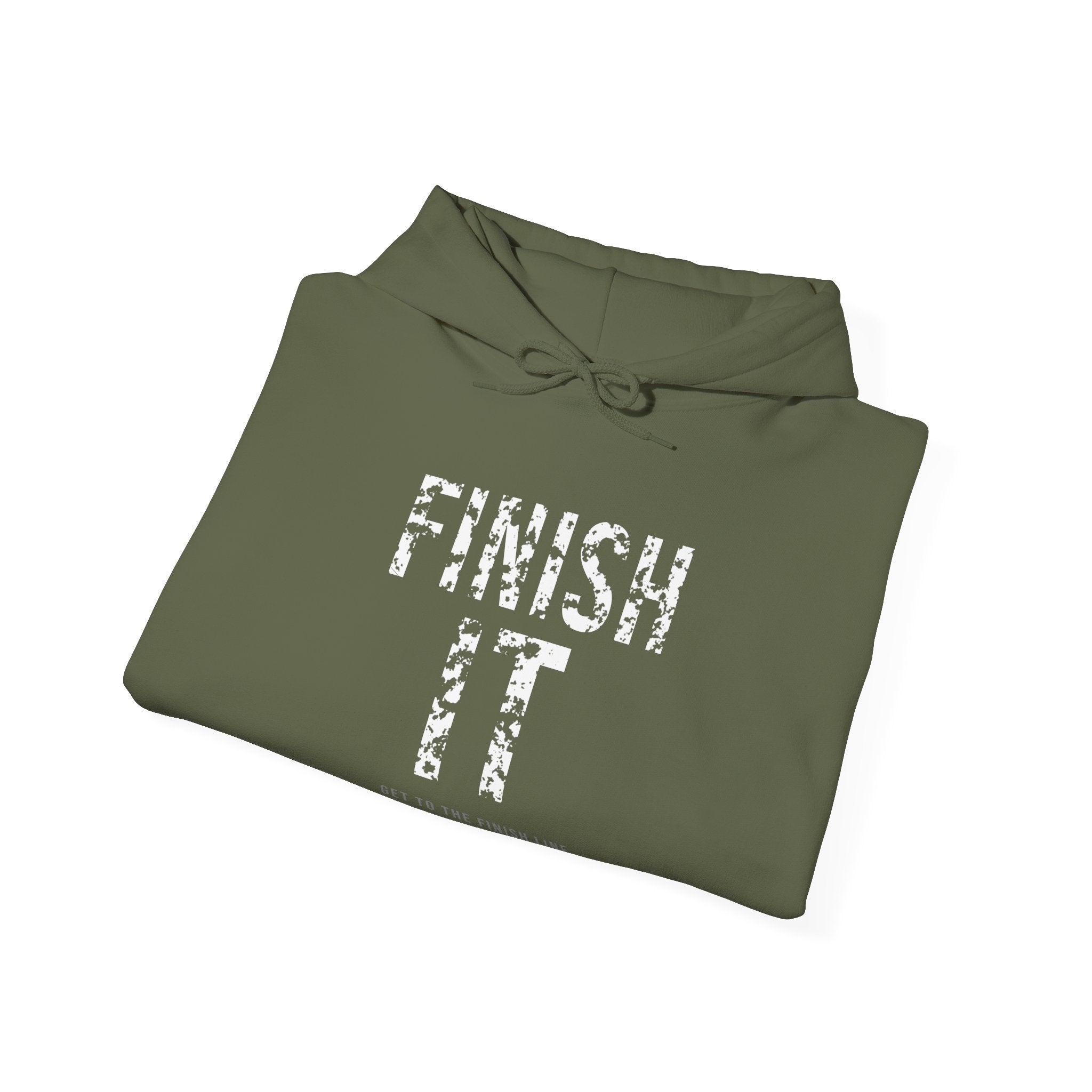 Finish It Hoodie — White