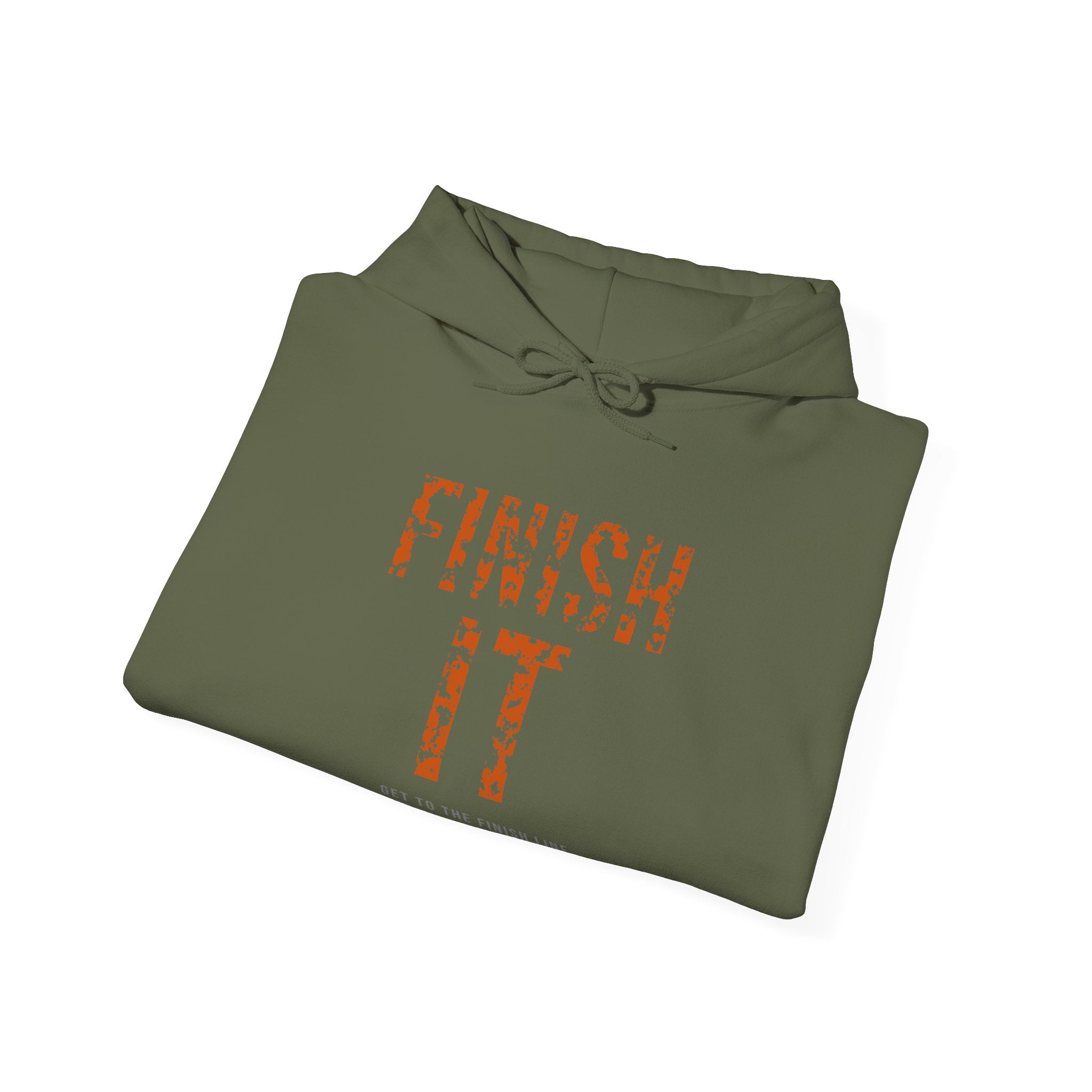 Finish It Hoodie — Burnt Orange