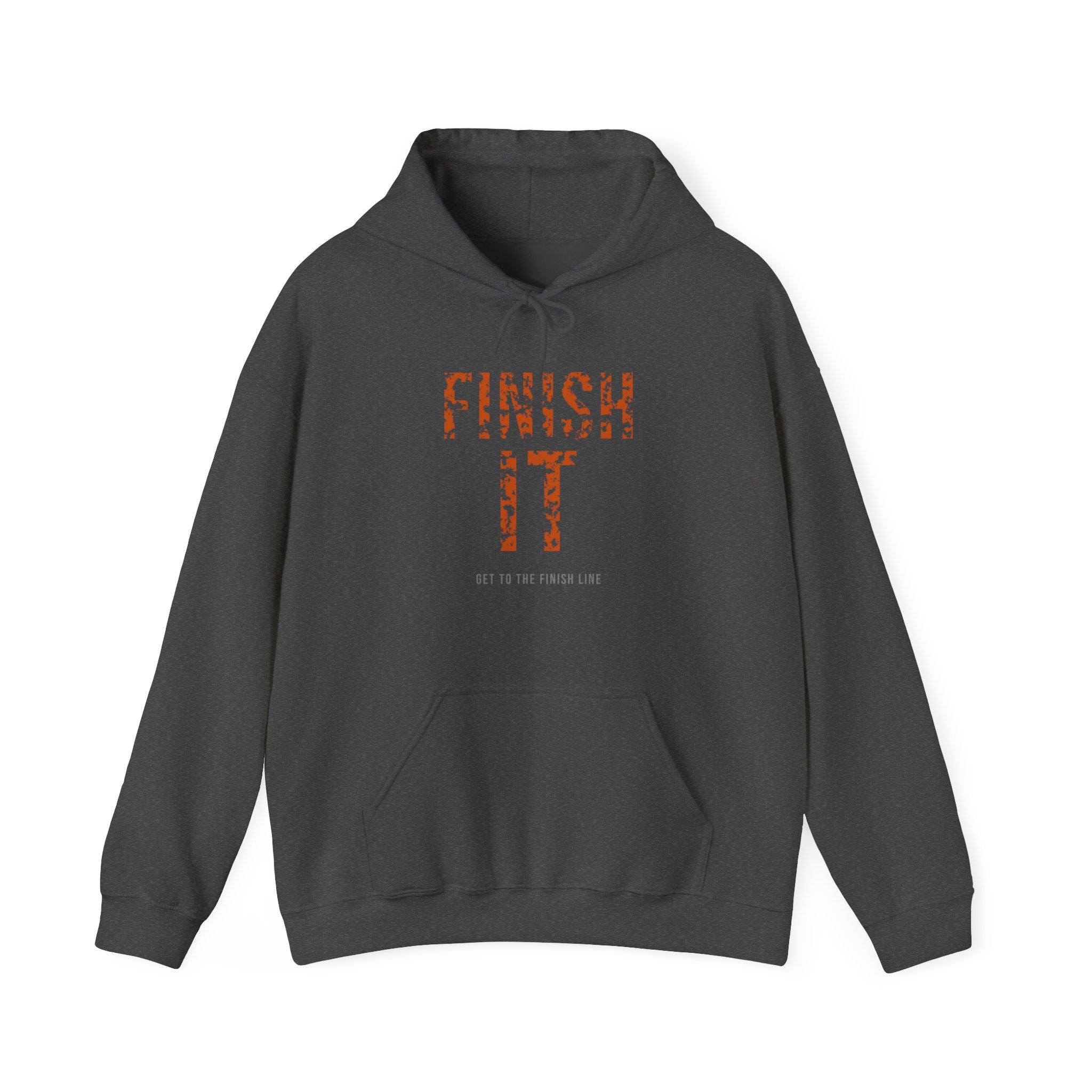 Finish It Hoodie — Burnt Orange