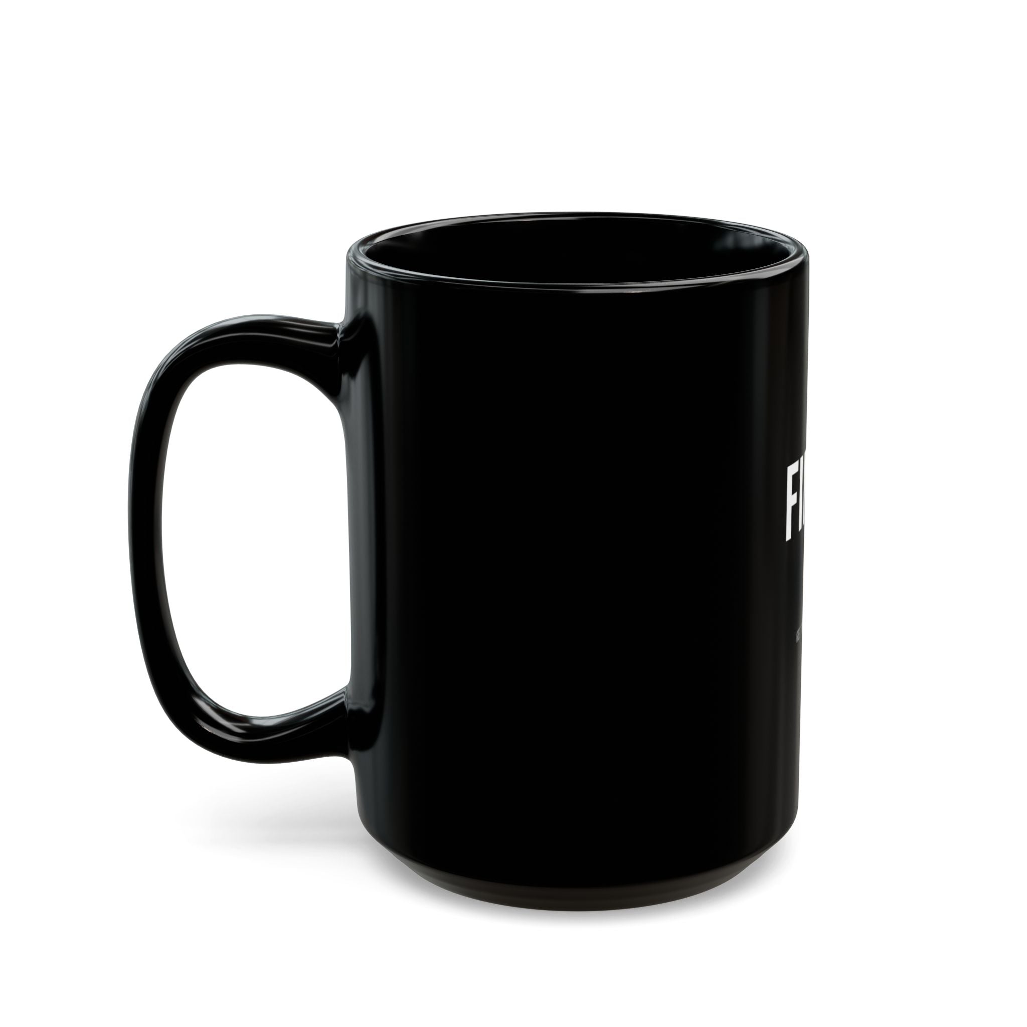 Finish It Mug — White/Orange