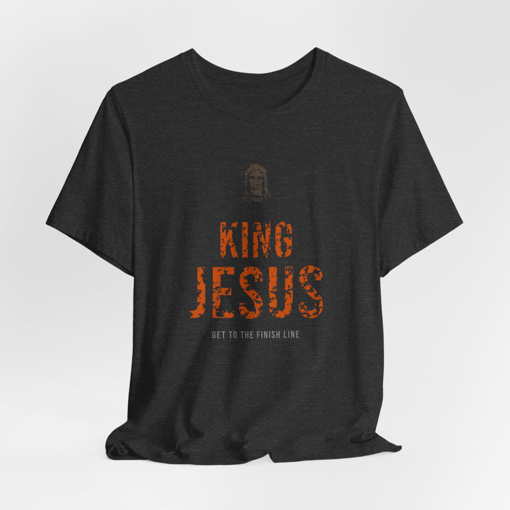 King Jesus Tee — Burnt Orange