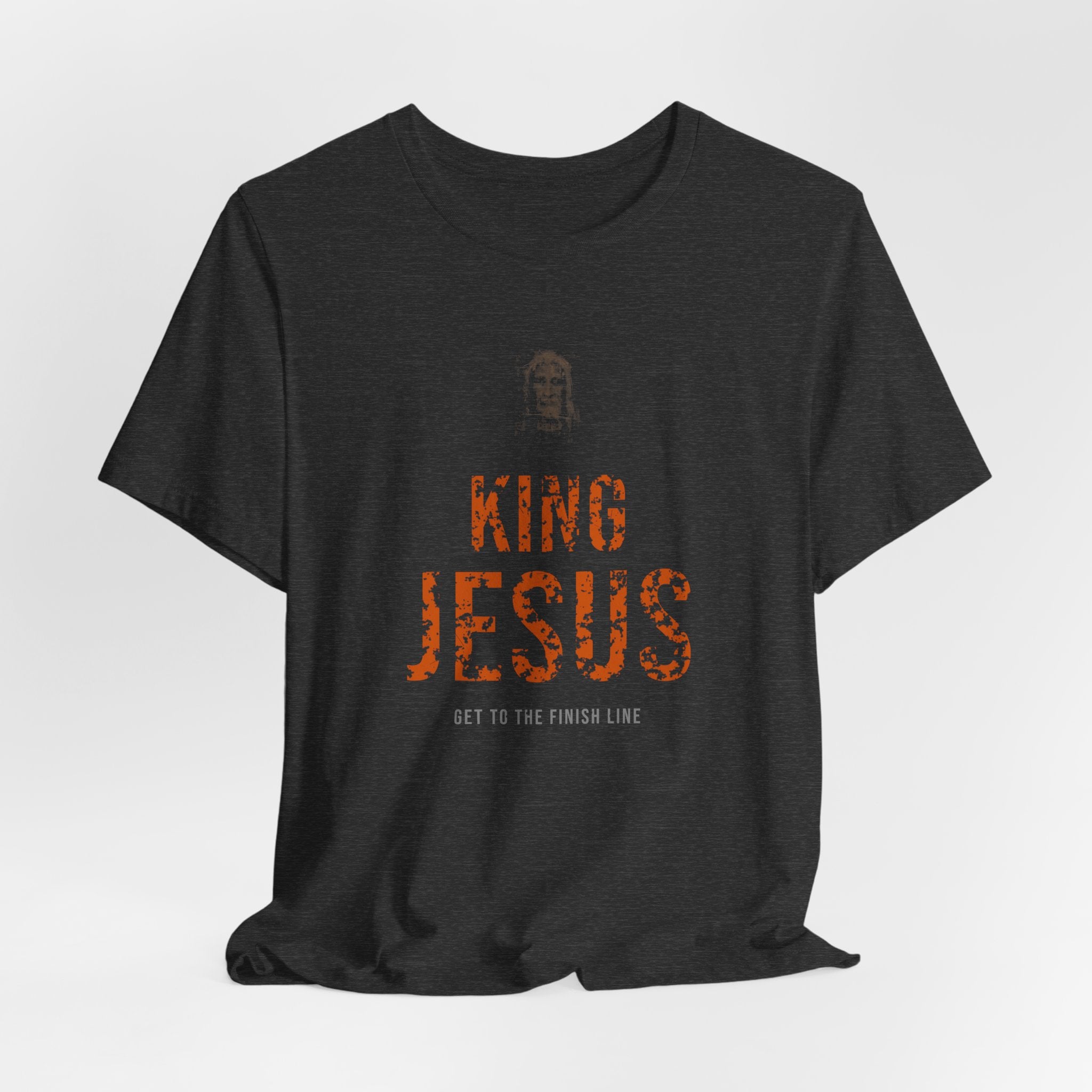 King Jesus Tee — Burnt Orange