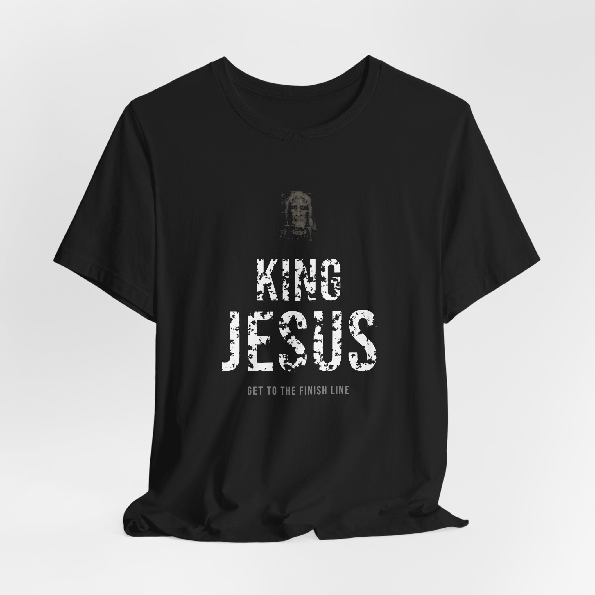 King Jesus Tee — White