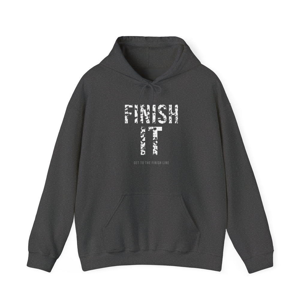 Finish It Hoodie — White