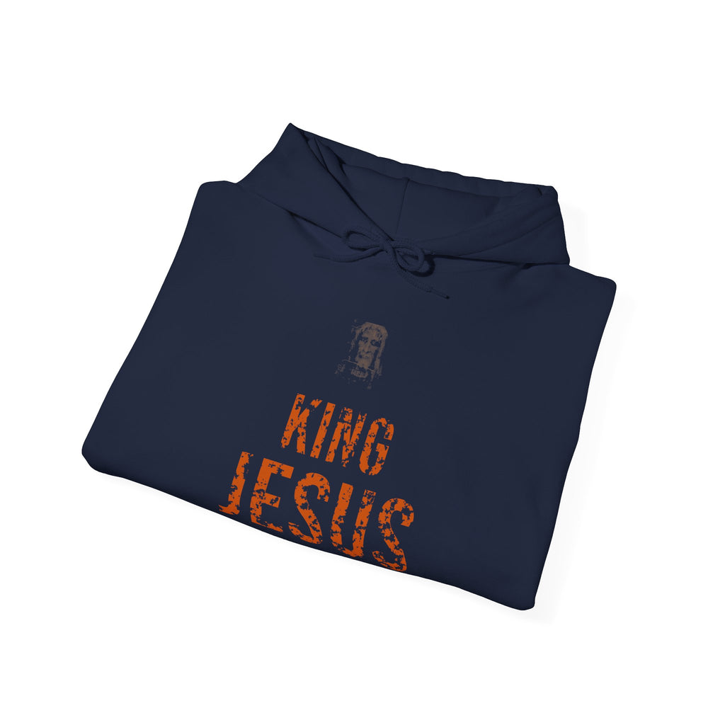 King Jesus Hoodie — Burnt Orange