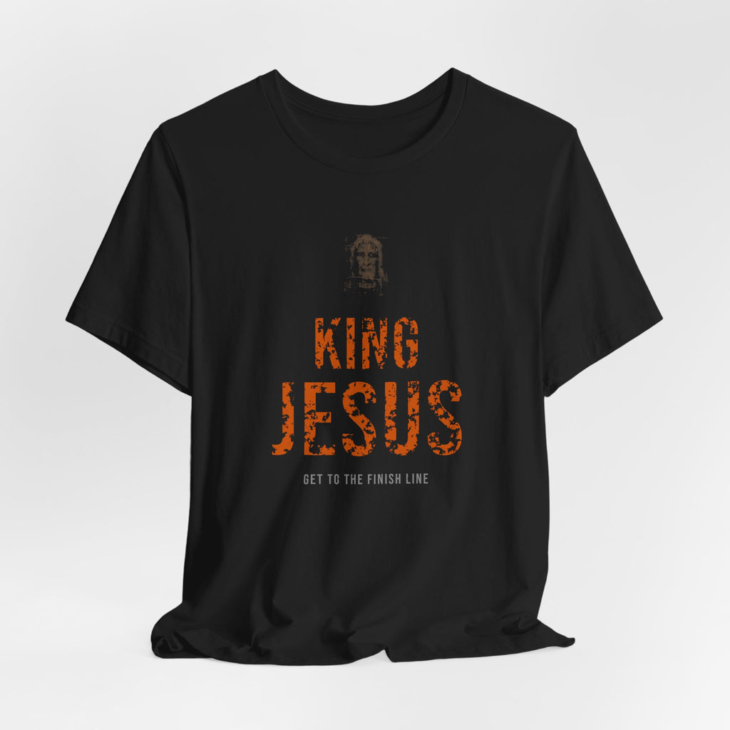 King Jesus Tee — Burnt Orange