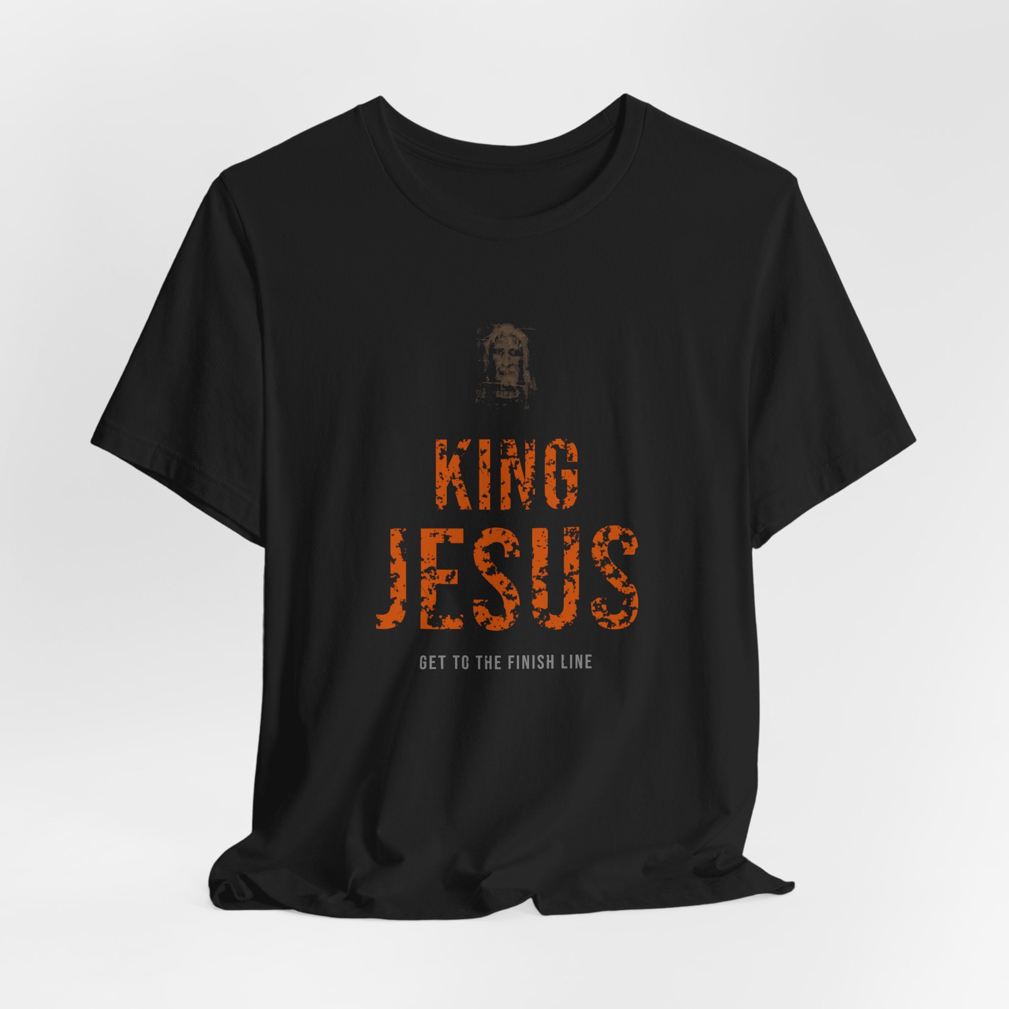 King Jesus Tee — Burnt Orange