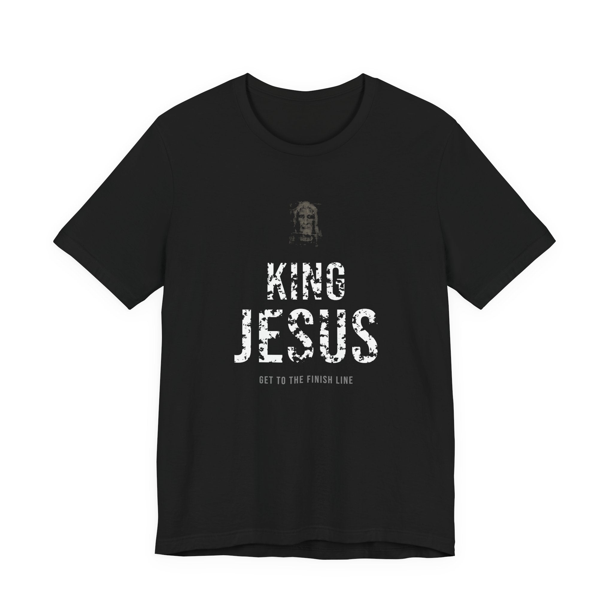 King Jesus Tee — White