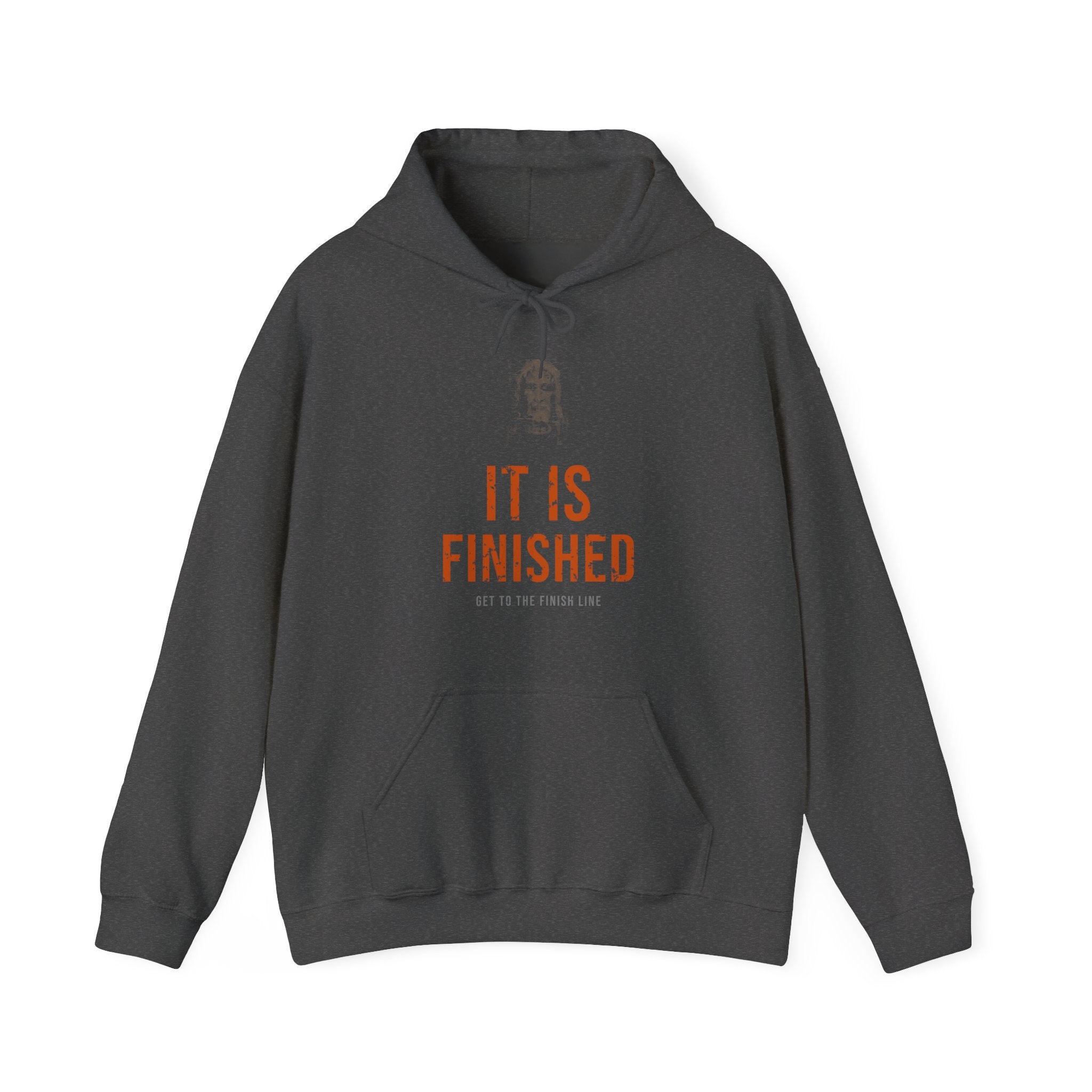 It Is Finished Hoodie — Burnt Orange