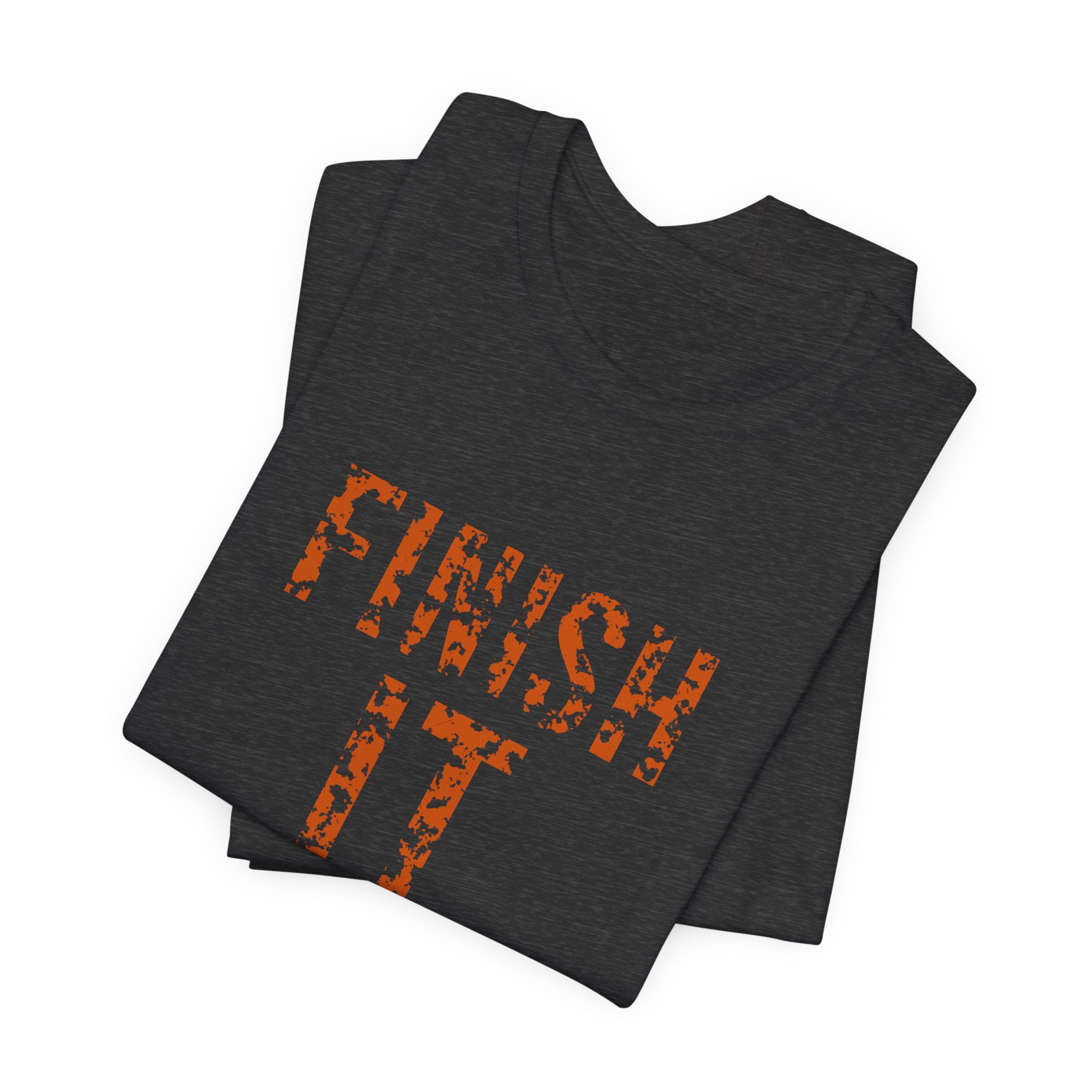 Finish It Tee — Burnt Orange