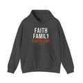 Faith Family Finish Line — Motivational Hoodie