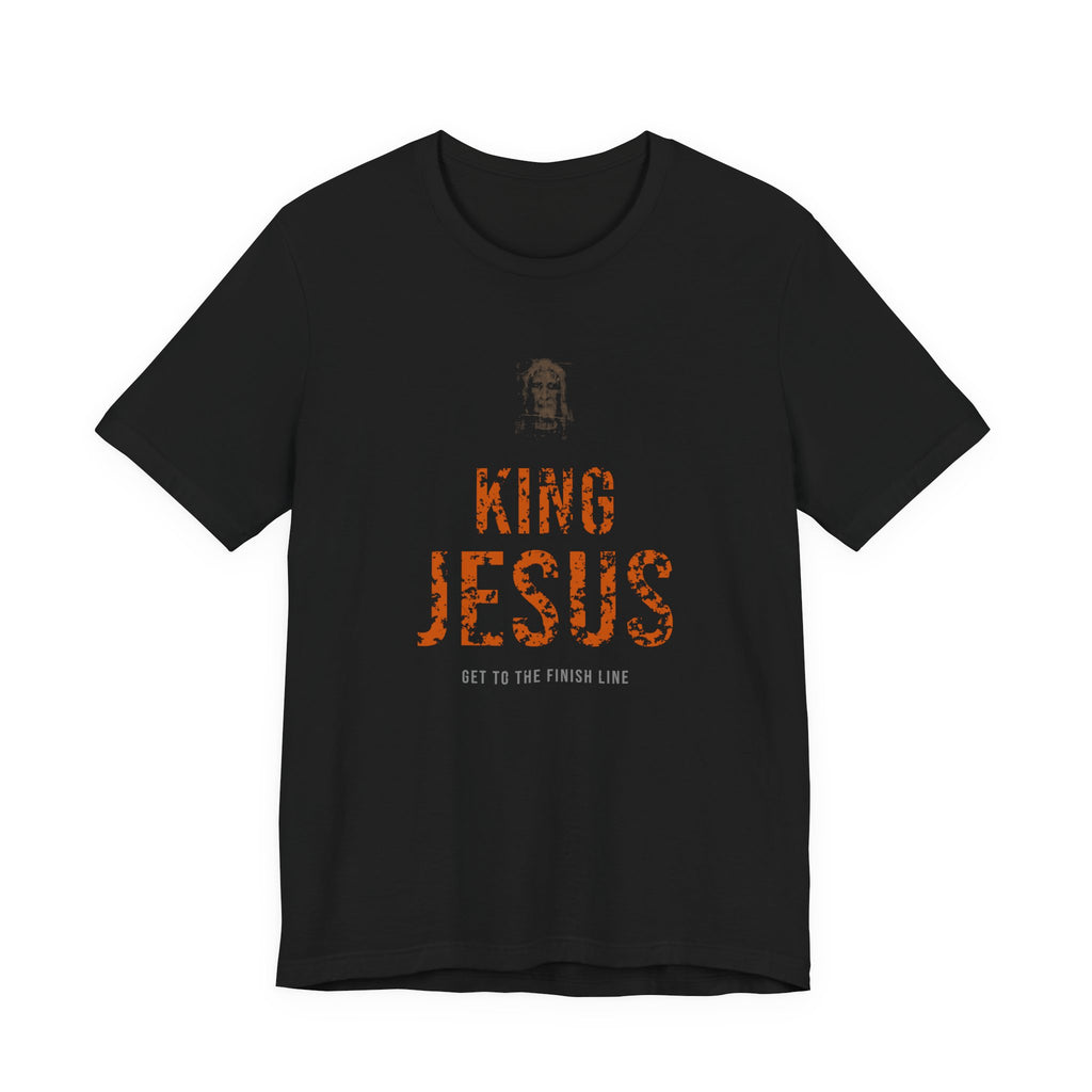 King Jesus Tee — Burnt Orange