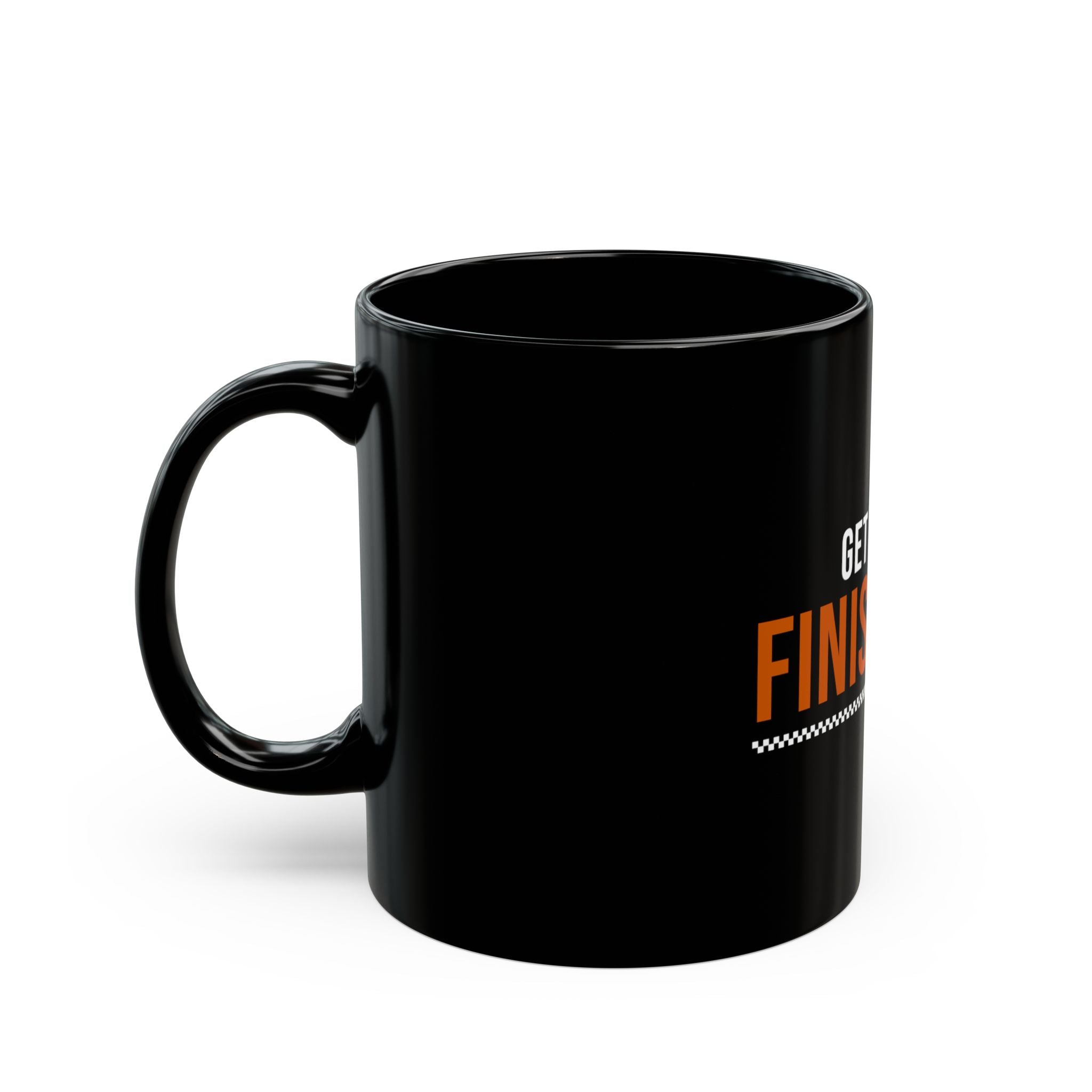 Get to the Finish Line — Motivational Coffee Mug
