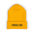 Finish Line Beanie — Black Stitch