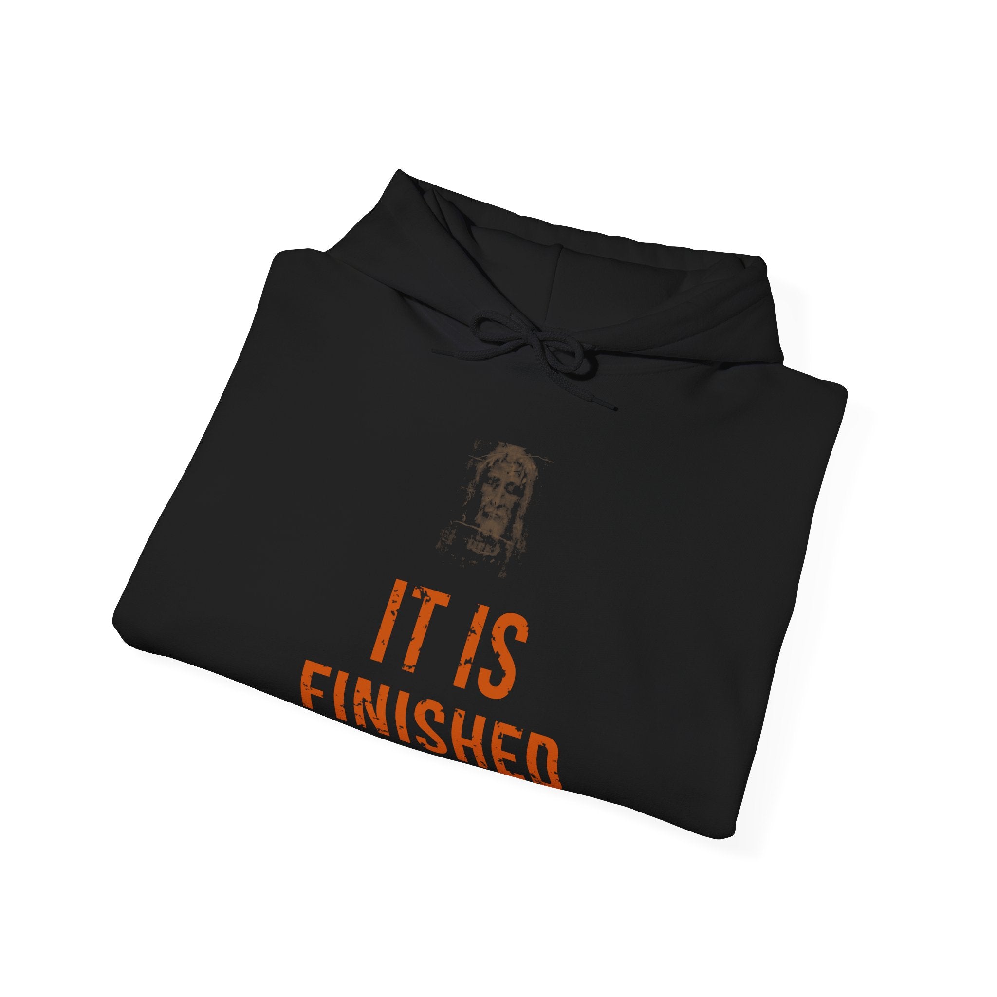 It Is Finished Hoodie — Burnt Orange